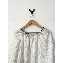 Blusa blanca (S)