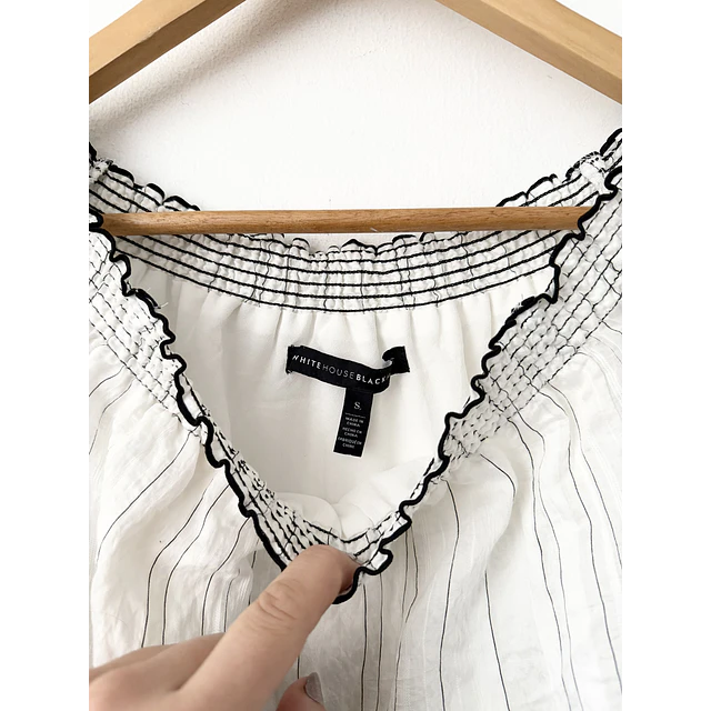 Blusa blanca (S)