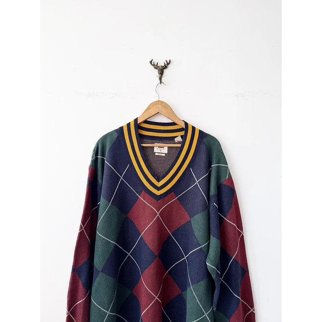 Chaleco rombos (XL)