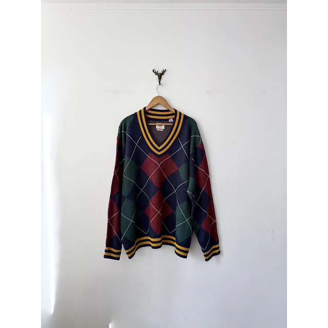 Chaleco rombos (XL)