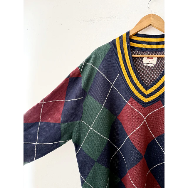 Chaleco rombos (XL)