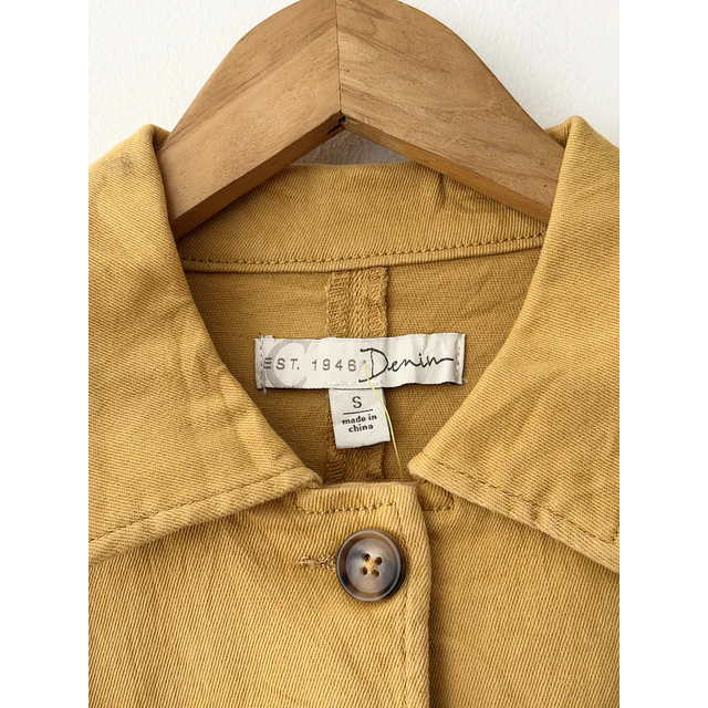 Chaqueta mostaza (S)