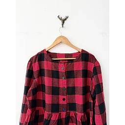 Blusa escocesa (L)