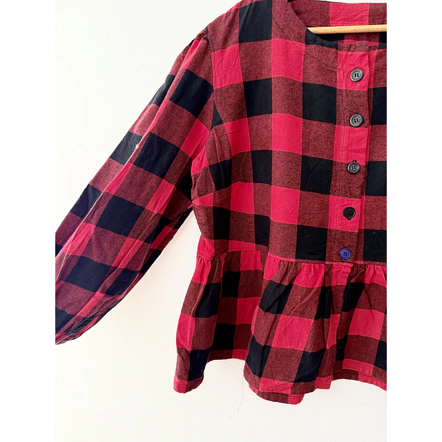 Blusa escocesa (L)