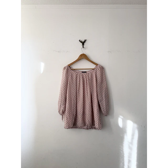 Blusa puntitos (ML)