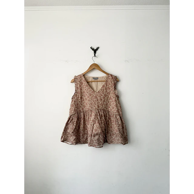 Polera floral (ML)
