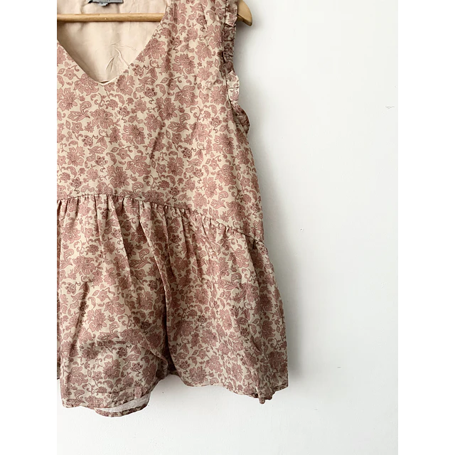 Polera floral (ML)