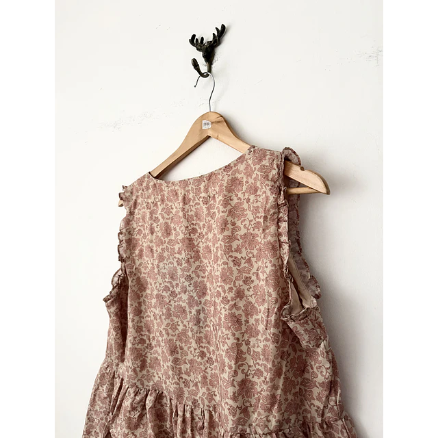 Polera floral (ML)