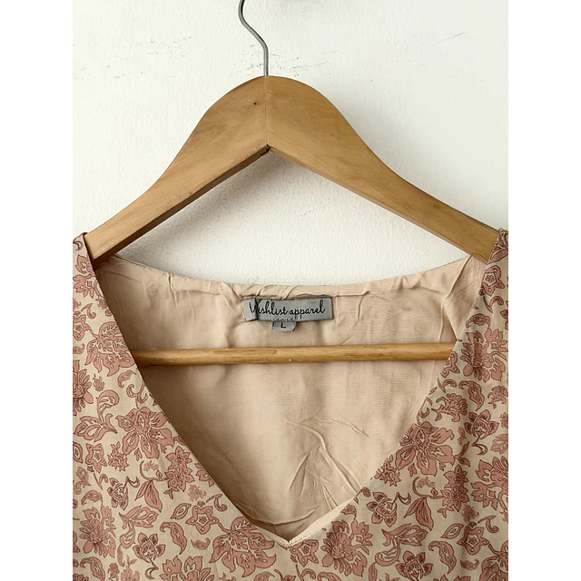 Polera floral (ML)