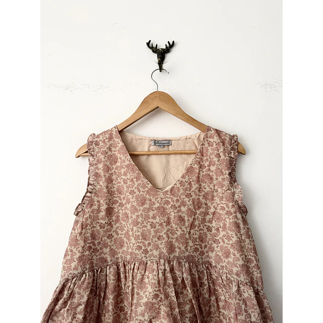 Polera floral (ML)