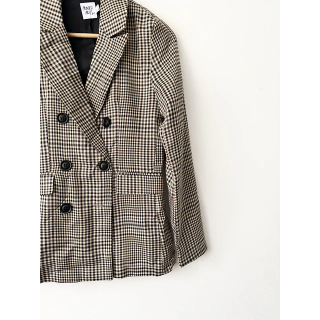 Blazer escocés (XS)