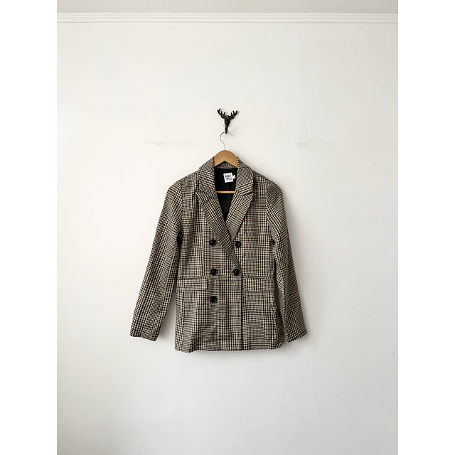 Blazer escocés (XS)