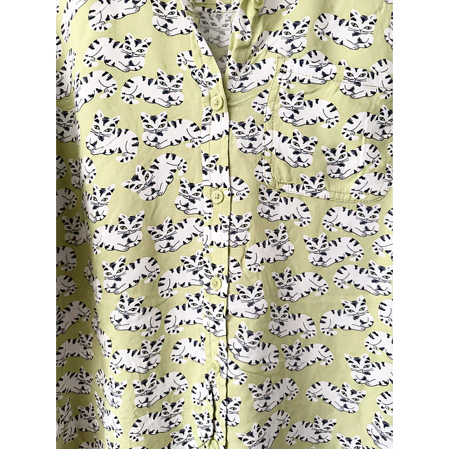 Camisa gatos (S)