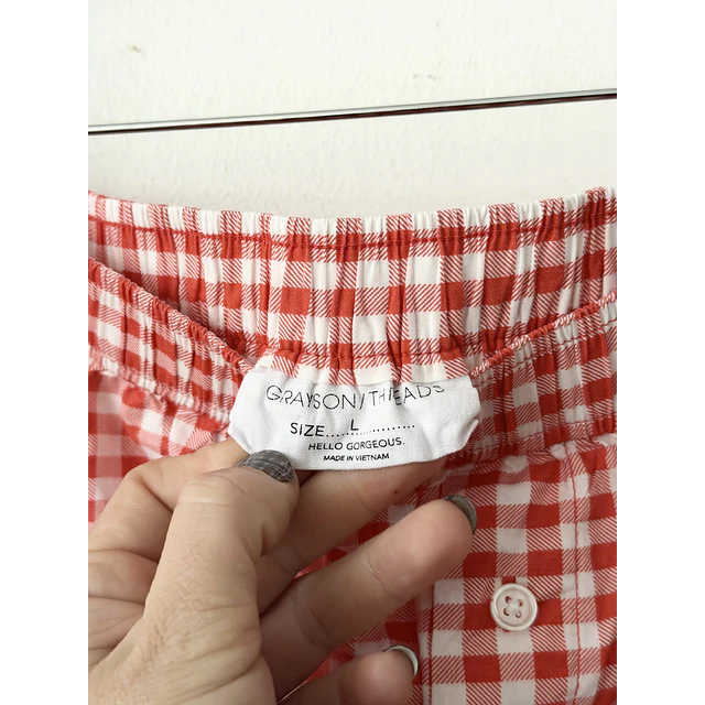 Pantalón vichy (ML)