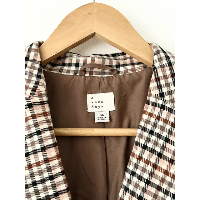 Blazer vichy (XS/S)