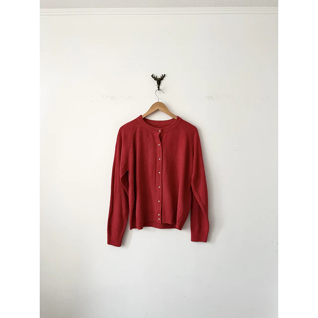 Cardigan rojo (ML)