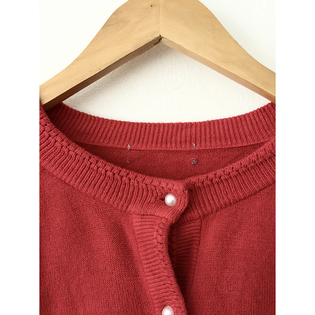 Cardigan rojo (ML)