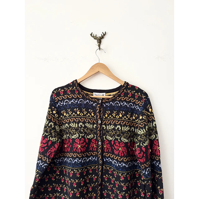 Chaleco floral (M)