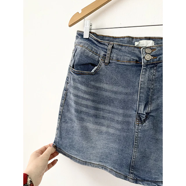 Falda denim (M)