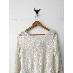 Blusa encaje (S)
