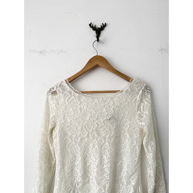 Blusa encaje (S)