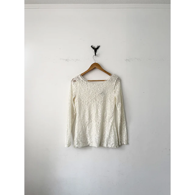 Blusa encaje (S)