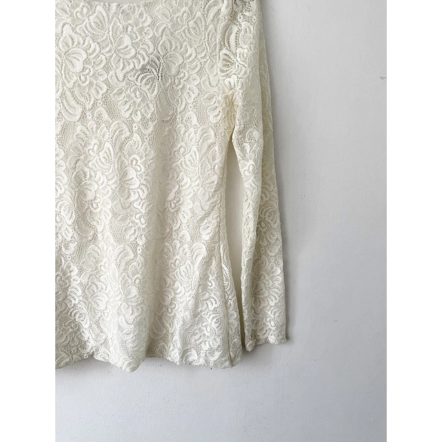 Blusa encaje (S)