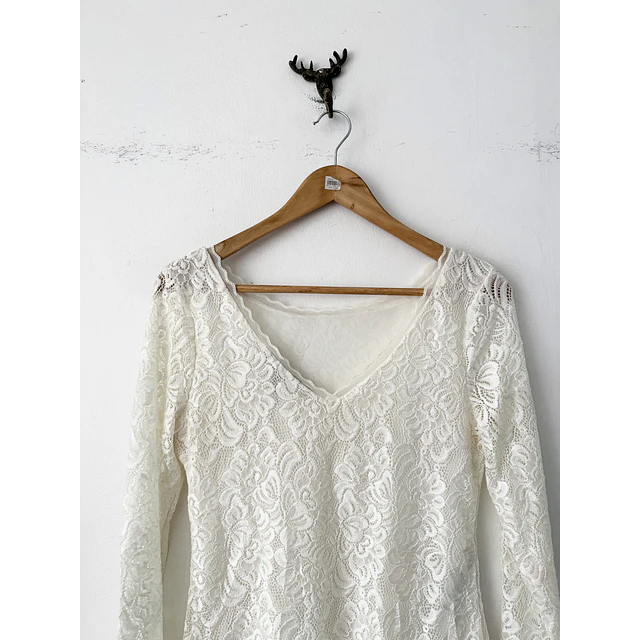 Blusa encaje (S)