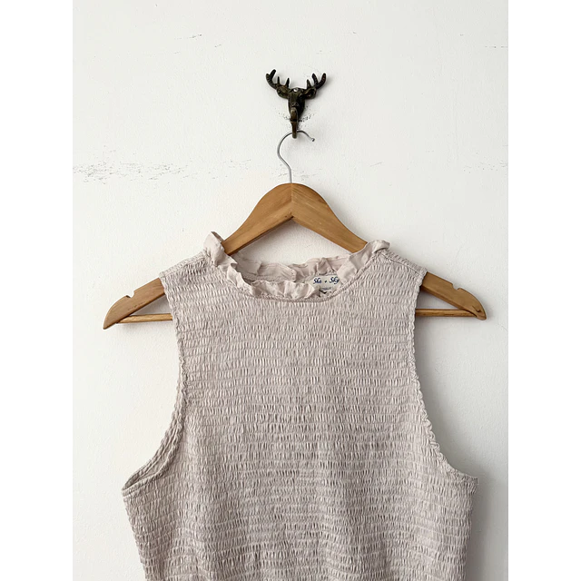 Polera beige (M)