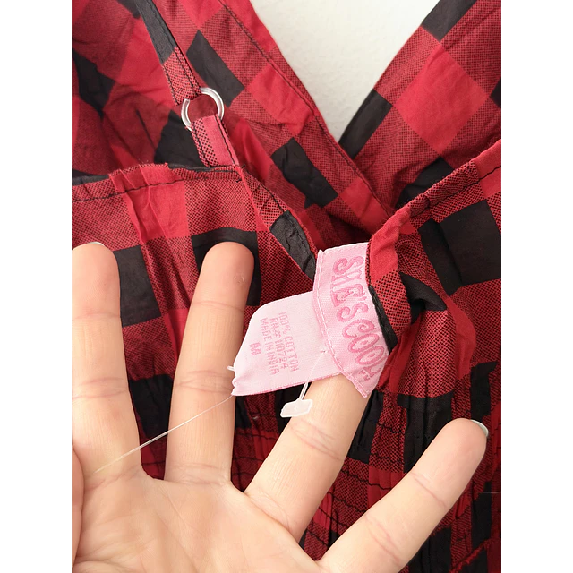 Vestido escocés (M)