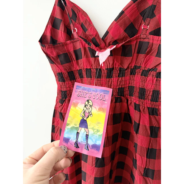 Vestido escocés (M)