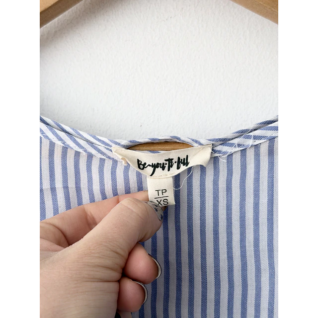 Blusa rayada (XS/S)