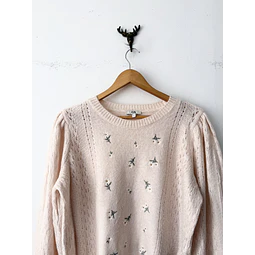Chaleco floral (M)