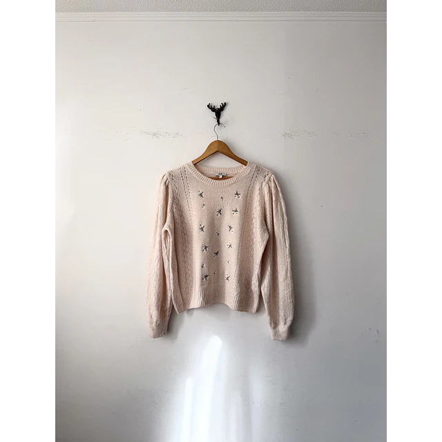 Chaleco floral (M)