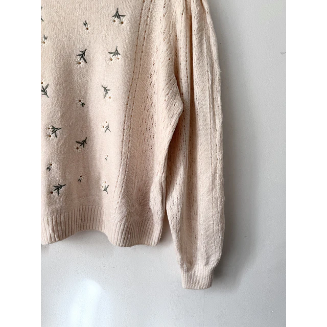 Chaleco floral (M)