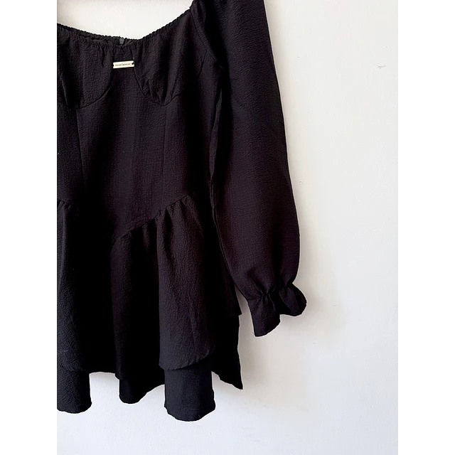 Vestido negro (XS)