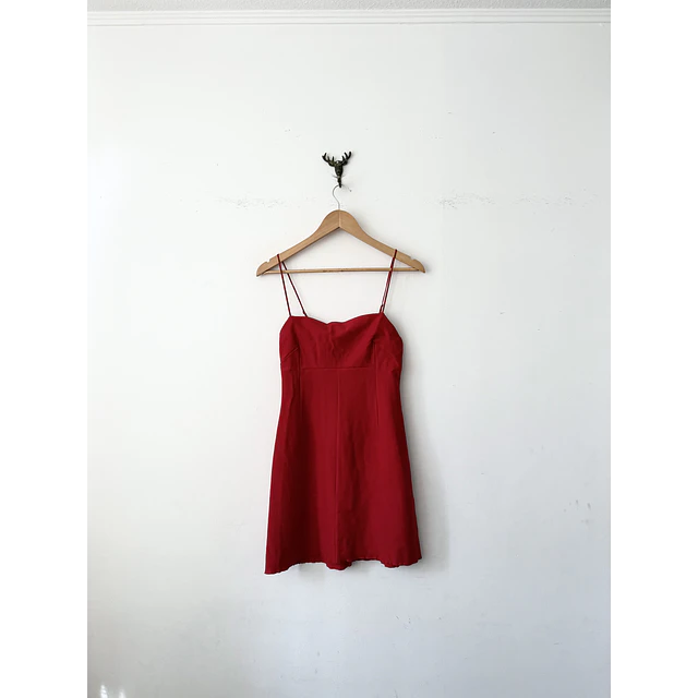 Vestido rojo (S)