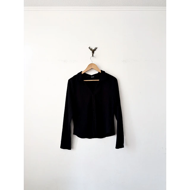 Camisa negra (M)