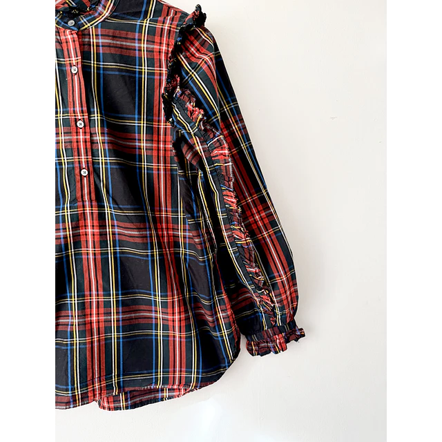Blusa escocesa (M)