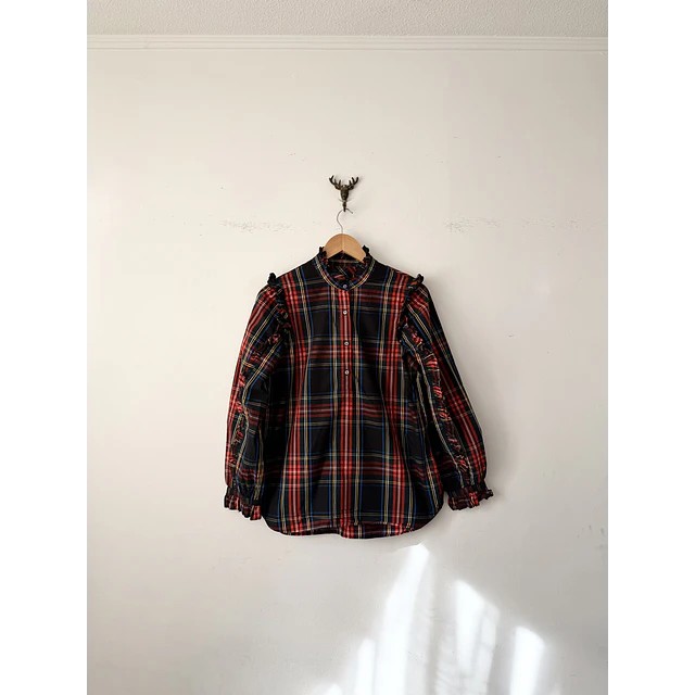 Blusa escocesa (M)
