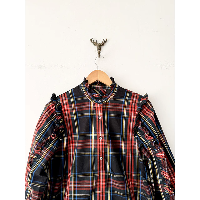 Blusa escocesa (M)