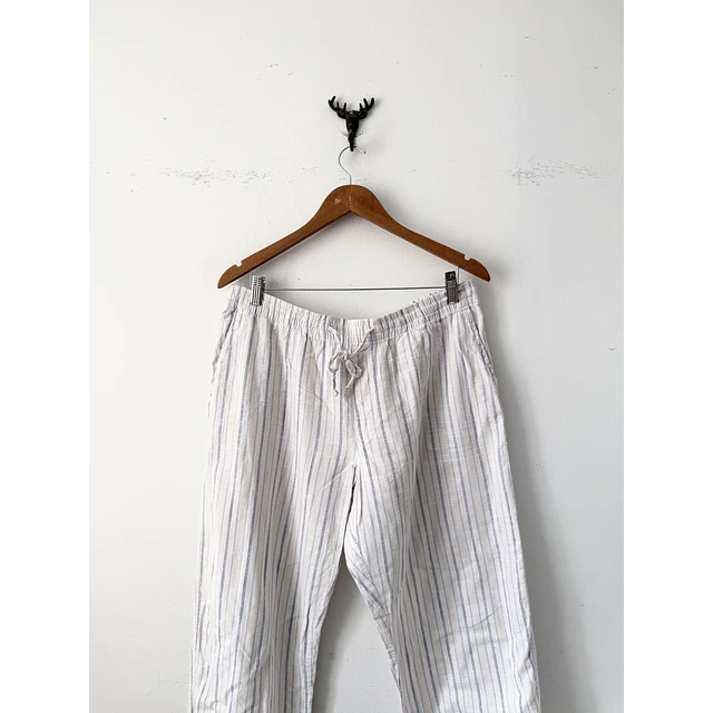 Pantalón rayado (L)