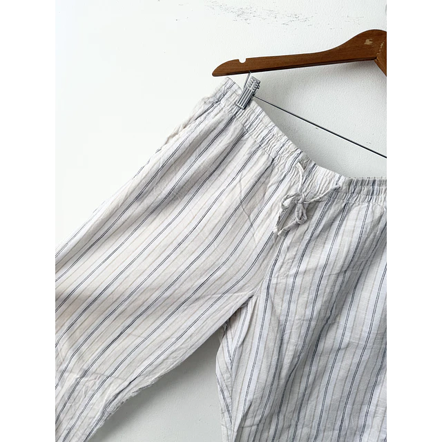 Pantalón rayado (L)