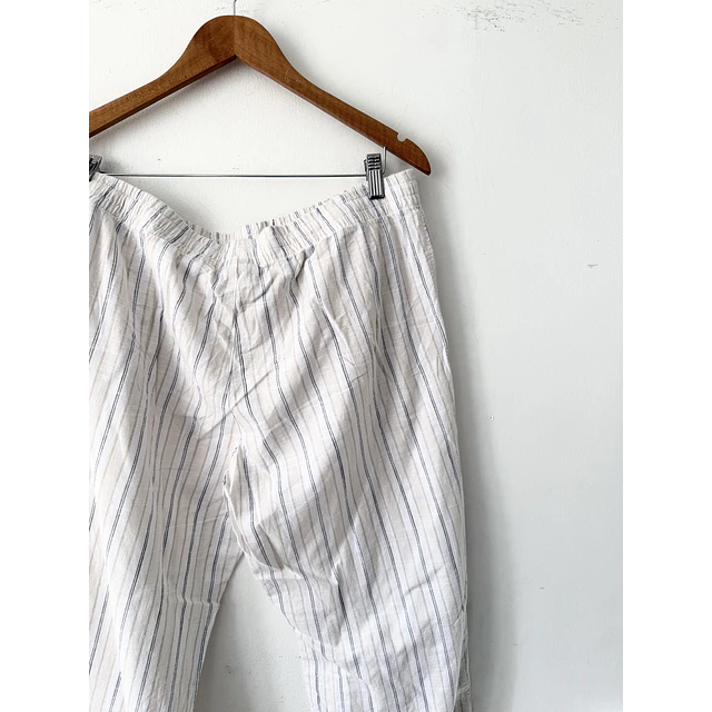 Pantalón rayado (L)