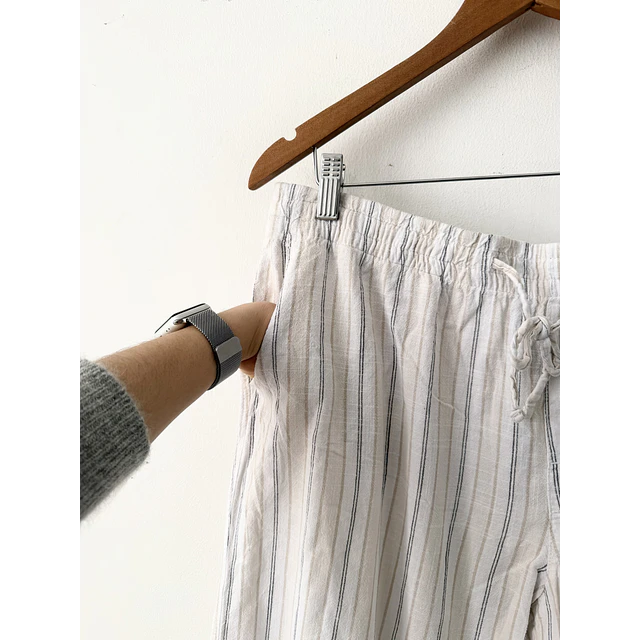 Pantalón rayado (L)