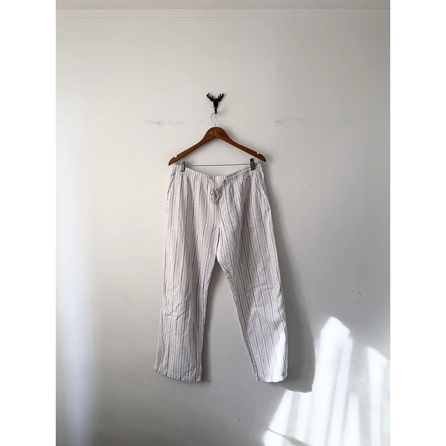 Pantalón rayado (L)