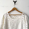 Polera broderie (L)