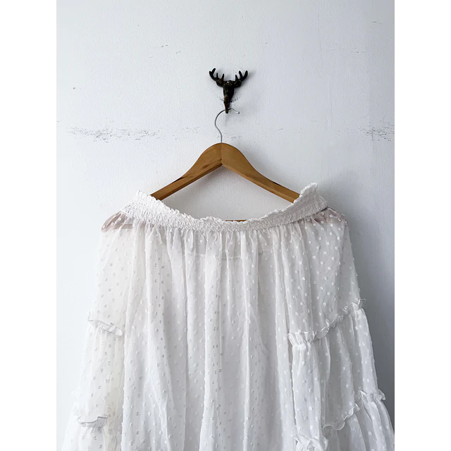 Blusa blanca (M)