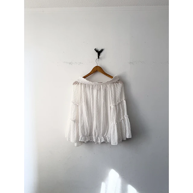 Blusa blanca (M)