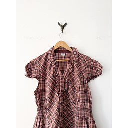 Blusa escocesa (L)